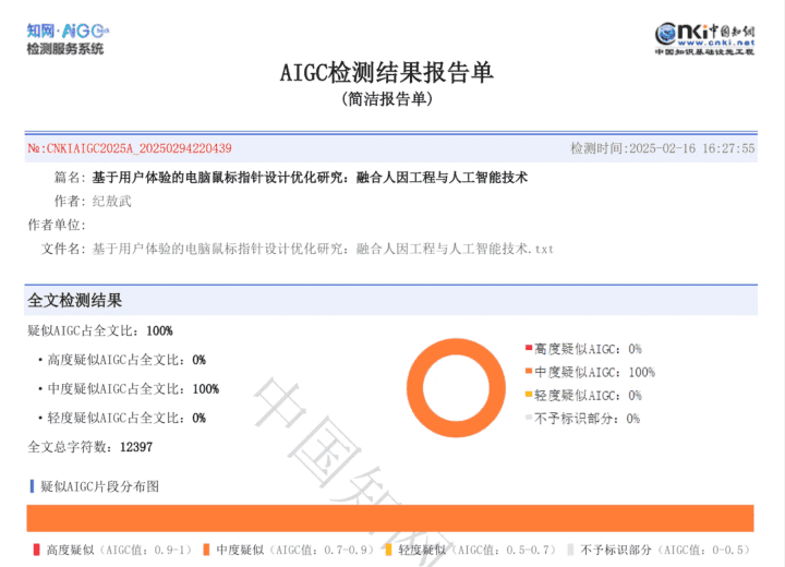 优化前检测报告